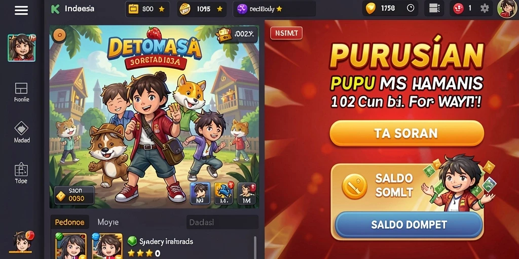 Tampilan antarmuka yang menarik dan mudah digunakan.
