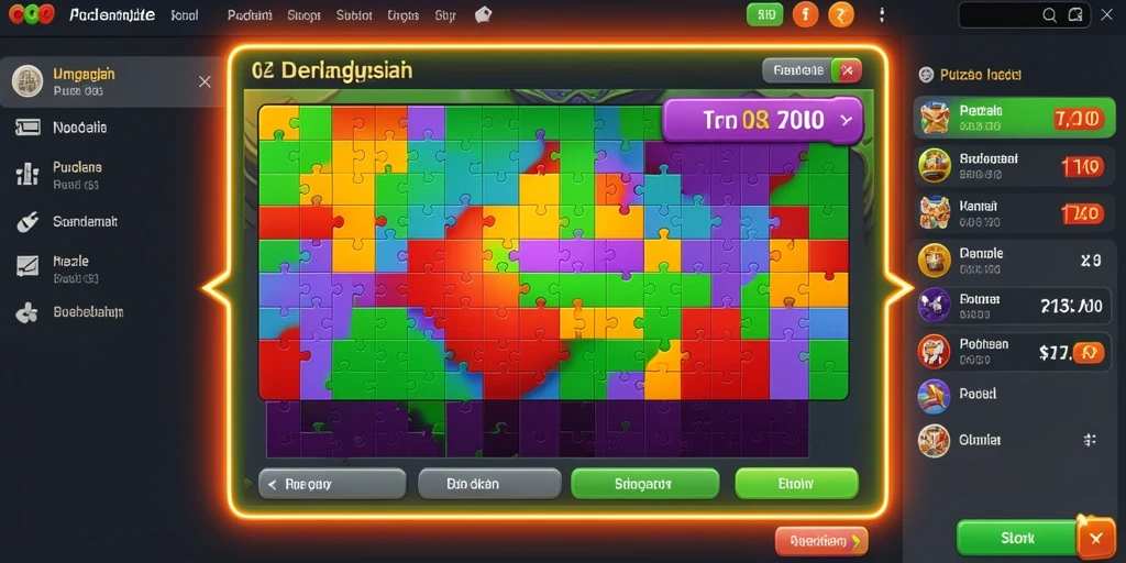 Tampilan awal aplikasi A777GAME yang menarik.