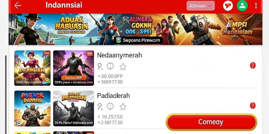 Tampilan antarmuka yang menarik dan intuitif.
