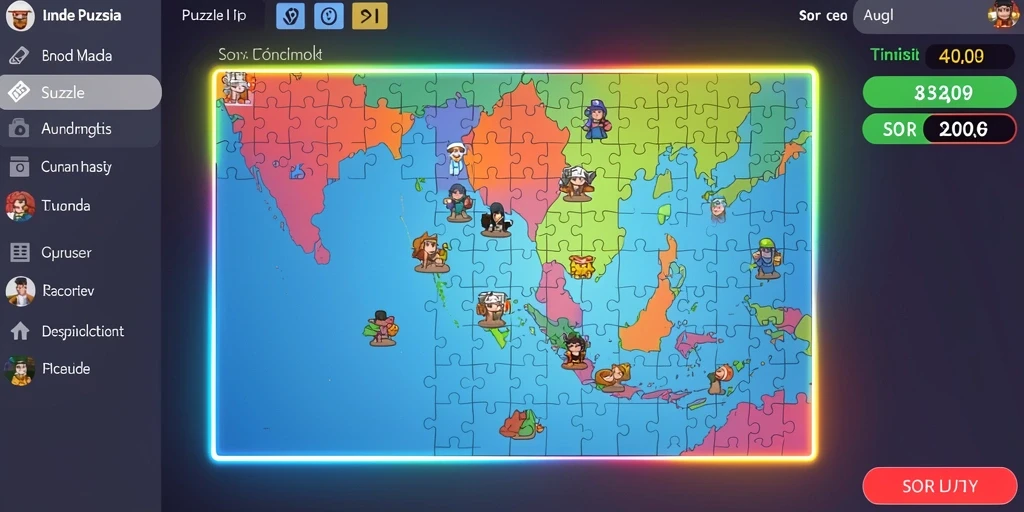 Tampilan utama game CRS99 yang menarik.