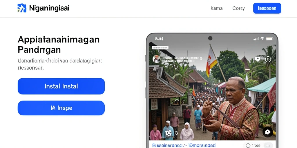 Tampilan antarmuka yang sederhana dan mudah digunakan.