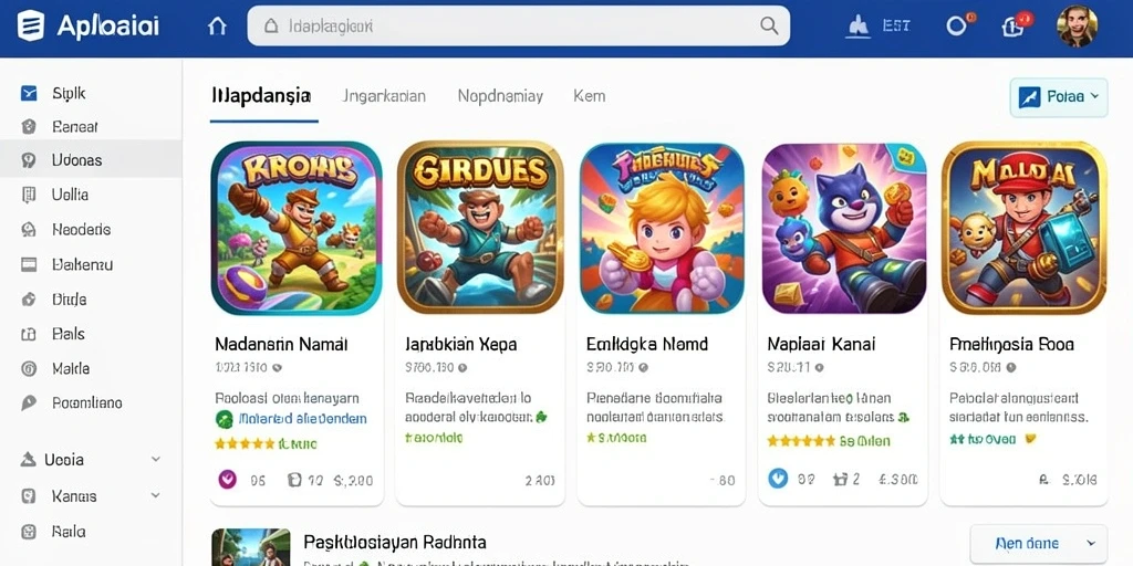 Tampilan antarmuka yang user-friendly dan menarik.