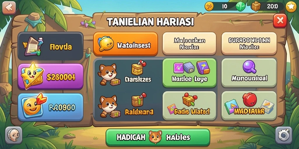 Tampilan antarmuka yang menarik dan user-friendly.