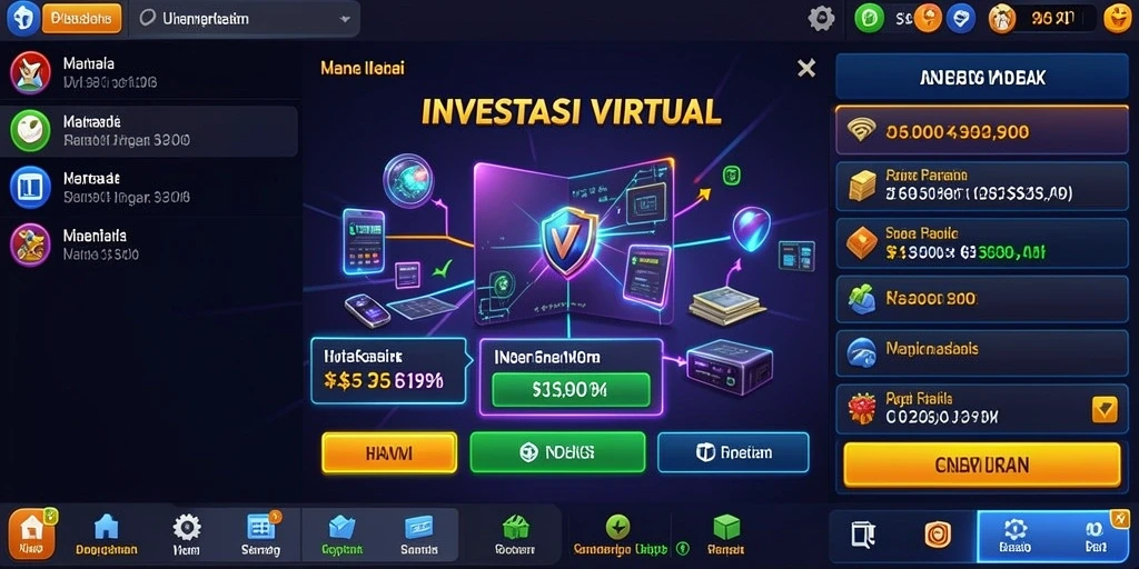 Screenshot menunjukkan tampilan utama permainan NUTS777 dengan grafis yang menarik.