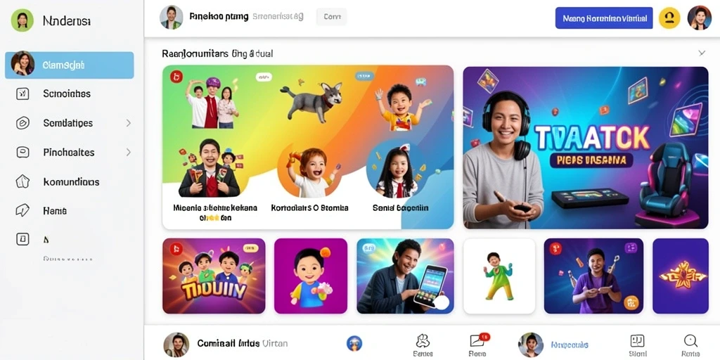 Tampilan antarmuka pengguna yang intuitif.