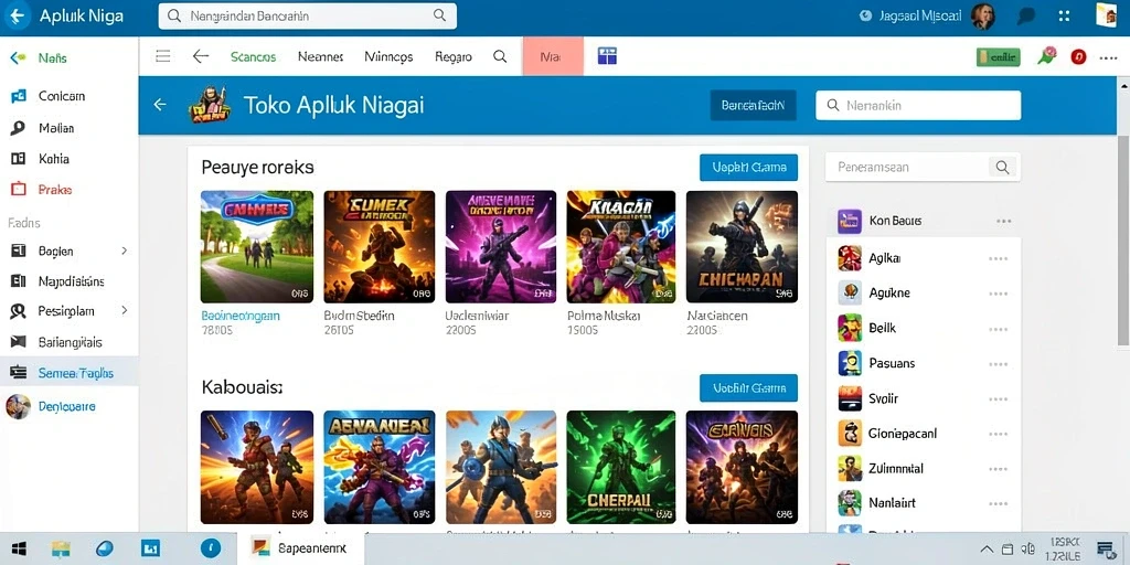 Tampilan antarmuka yang intuitif dan mudah digunakan.