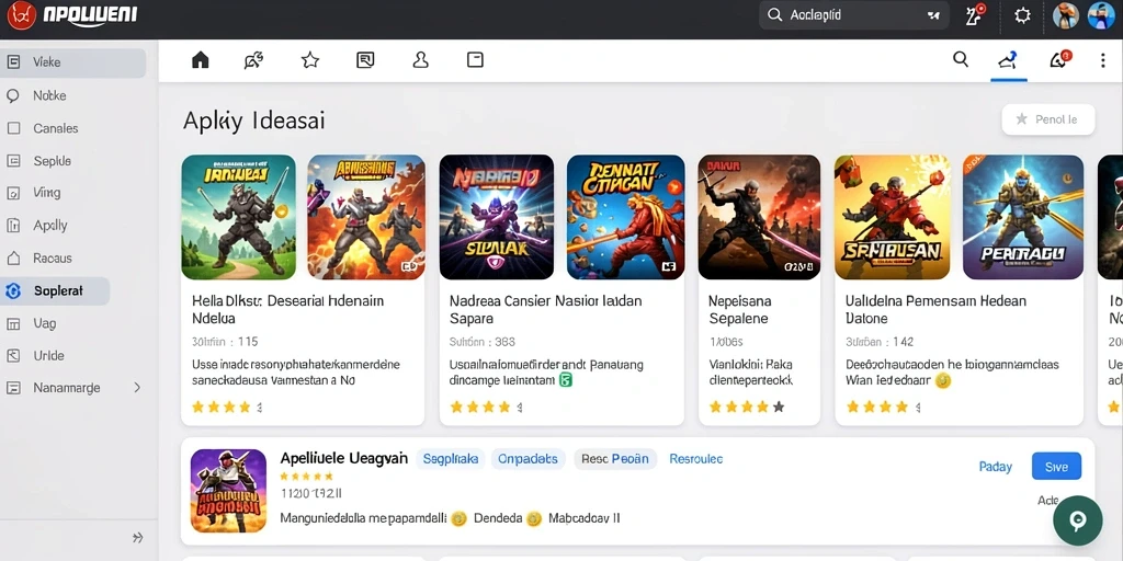 Tampilan antarmuka yang user-friendly.