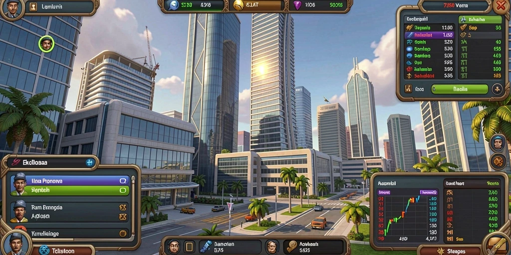 Tampilan awal yang menarik dengan desain modern.