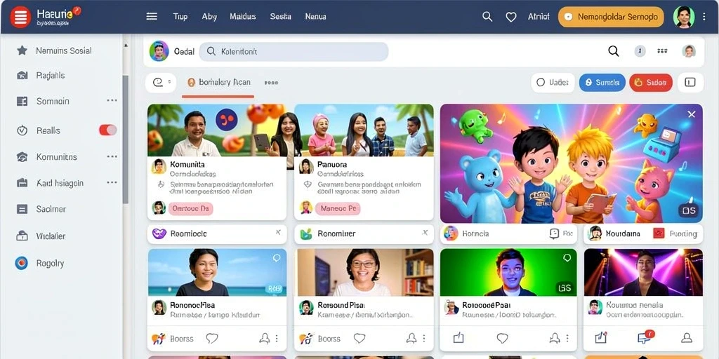 Tampilan antarmuka yang menarik dan intuitif.